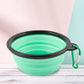 Faltbarer Silikon-Napf. 🐾 Füttern & Trinken – überall und jederzeit