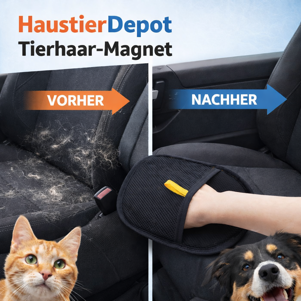 HaustierDepot Tierhaar-Magnet 🐾. Tierhaare entfernen – schnell & mühelos