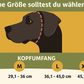 KuschelKappe - Premium Ohren- & Lärmschutz für Hunde. Ideal für Silvester und auf Reisen.