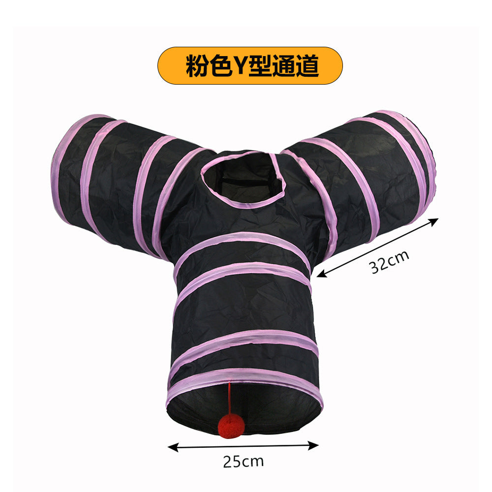 Interaktive Katzentunnel. Spielen, Verstecken & Toben – endloser Katzenspaß