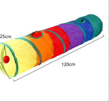 Interaktive Katzentunnel. Spielen, Verstecken & Toben – endloser Katzenspaß