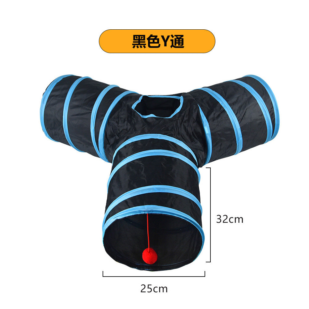 Interaktive Katzentunnel. Spielen, Verstecken & Toben – endloser Katzenspaß