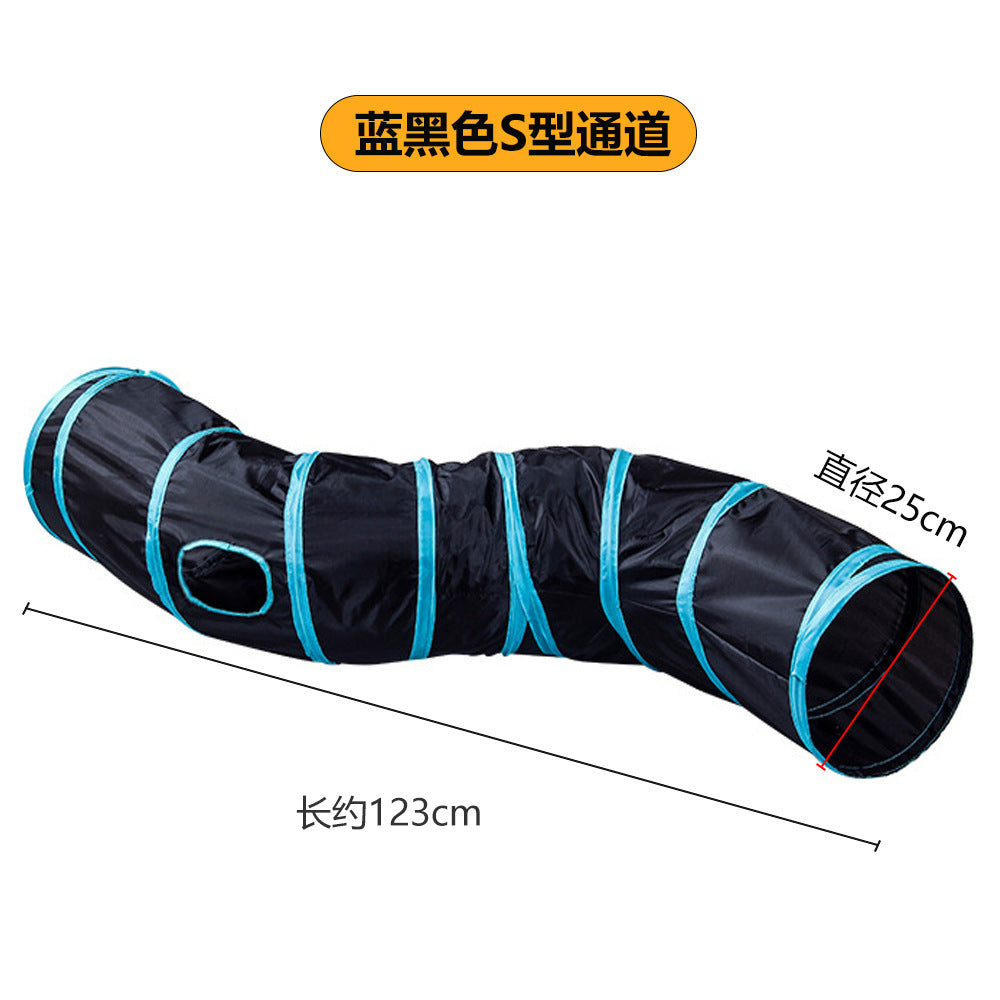 Interaktive Katzentunnel. Spielen, Verstecken & Toben – endloser Katzenspaß