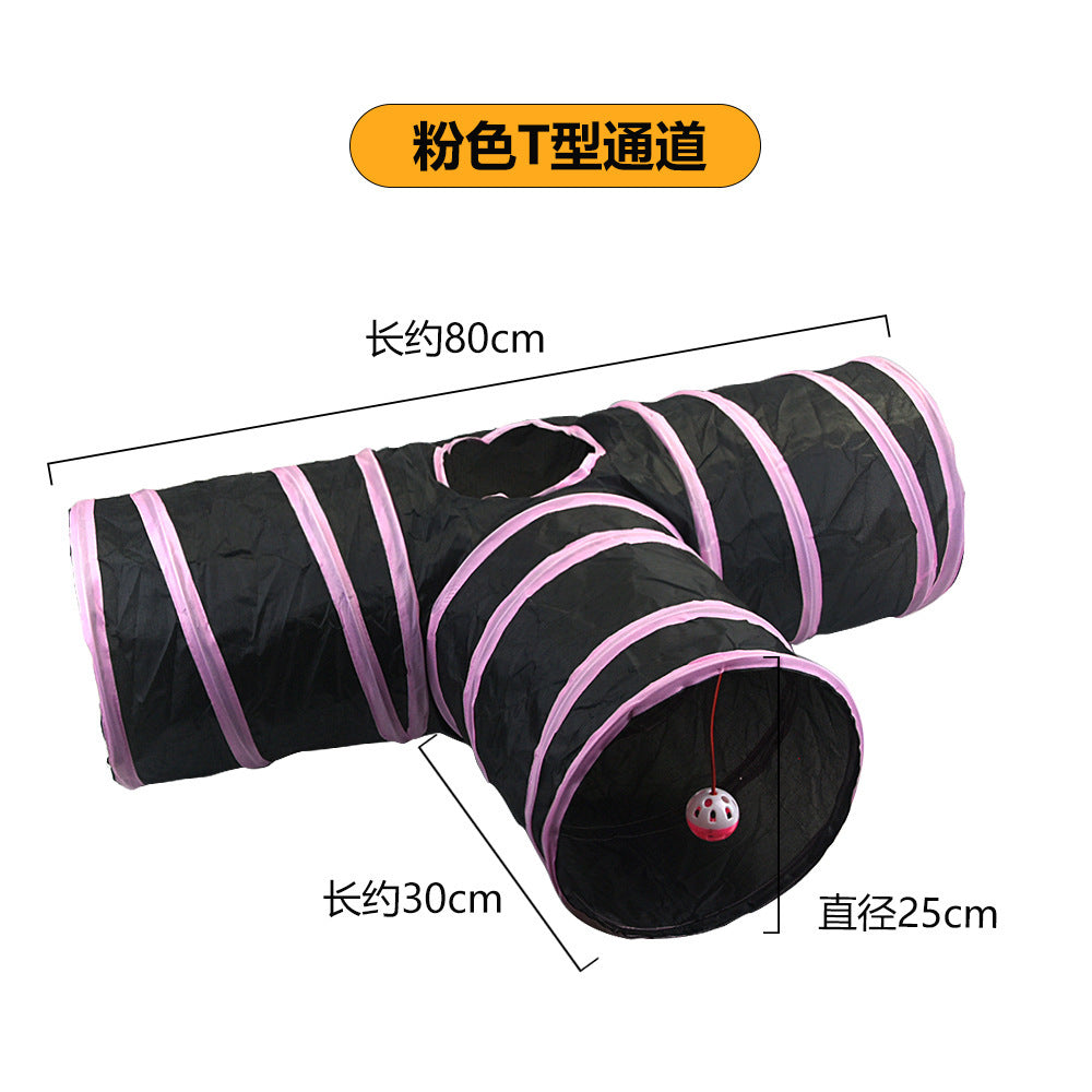 Interaktive Katzentunnel. Spielen, Verstecken & Toben – endloser Katzenspaß